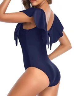 Slimming Teen Girls' One Piece Swimsuit For Women-Navy Blue -Bikini Beach Shop 31RzM8hxcgL f64c9fa4 ca39 41ff 9039 c192565a5bae