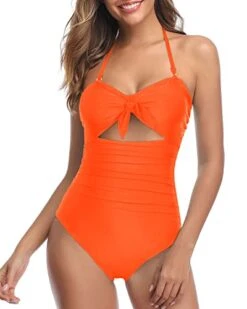 Sexy Cutout Tummy Control Retro High Waist Swimsuits-Neon Orange -Bikini Beach Shop 416sogib5aL e057b9d4 f9c0 45cb 9344 7e0fd8649932