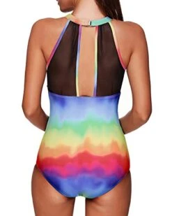 Sleek Tummy Control High Neck Ruched Monokini For Women-Color Tie Dye -Bikini Beach Shop 41859CCZCnL 1455aa9d b5ba 421a 997e b19c1a67ec7f