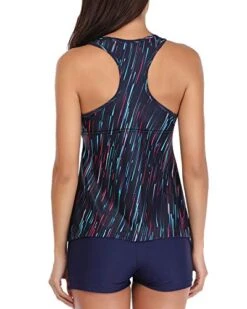 Stylish Two Piece Swimsuits For Women Removable Padded Push Up Bras-Navy Blue -Bikini Beach Shop 41D4VWHbsGL 4ce852de d158 4d64 90a1 00aeb4ffb25a