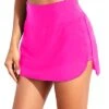 Modest Coverage Swimsuit Bottom For Women Long Skirted High Waisted Swim Bottom
