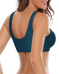 Scoop Neck Sports Bra Bikini Top For Teen Girls-Teal -Bikini Beach Shop 41KhhtTpG0L e0156468 7698 42aa 8f05 94cb4af8f910