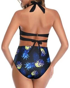 Two Piece High Waist Bikini Women's Bikini Swimsuits-Black Pineapple 7 Two Piece High Waist Bikini Women's Bikini Swimsuits-Black Pineapple -Bikini Beach Shop 41L5 W 6ZL 74697c7a dcca 4c46 9451 c3a540ba6ee6