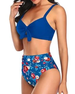 High Waisted Tummy Control Two Piece Bathing Suits For Women Bikini-Blue Floral 6 High Waisted Tummy Control Two Piece Bathing Suits For Women Bikini-Blue Floral -Bikini Beach Shop 41M6lG8f5BL 6f67bd10 0a4c 41e9 a3d2 36a24aa1aea9