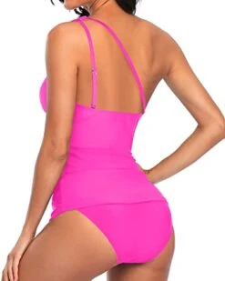 One Shoulder Tankini Top Bikini Bottoms For Women Tankini Two Piece-Neon Pink 7 One Shoulder Tankini Top Bikini Bottoms For Women Tankini Two Piece-Neon Pink -Bikini Beach Shop 41NjUA1G5 L fcc97068 ef38 4341 b5cb 451cb6651132