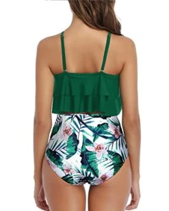 Sexy And Playful Double Tiered Ruffle Bikini-Green Tropical Floral 7 Sexy And Playful Double Tiered Ruffle Bikini-Green Tropical Floral -Bikini Beach Shop 41Xq2SZOa2L a4444d84 88e5 4540 a865 57f1c1f38e8b