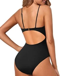 Women's Cutout Lace Up Strappy One Piece Swimsuit-Black -Bikini Beach Shop 41l2FgpVIrL fe88f863 71ba 4464 ba9d ce6138f3f80b