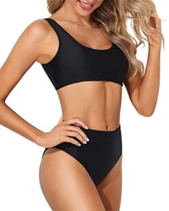 Two Piece Bikini Set For Women Sports Two Piece Bikini For Women-Black -Bikini Beach Shop 41v1N5dwI L 2f93724c d501 4f6d b77e e144b8082179