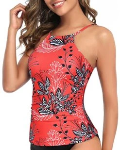 Match Different Bikini Bottom Women Tankini Top Only-Red Floral 6 Match Different Bikini Bottom Women Tankini Top Only-Red Floral -Bikini Beach Shop 51A629gSj1L 06d11a56 fd98 4dc1 b2e3 87c160fd8eab
