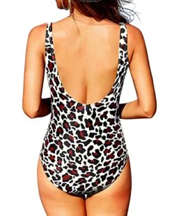 Tummy Control One Piece Swimsuits For Women Vintage Mesh Bathing Suits -Bikini Beach Shop 51DRN1NTM6L