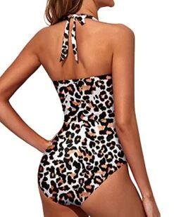Tummy Control Swimsuits Halter Vintage Swimwear-Leopard -Bikini Beach Shop 51rs0FgleQL 920e3589 9285 4ea4 9629 ff5d2b0914ec